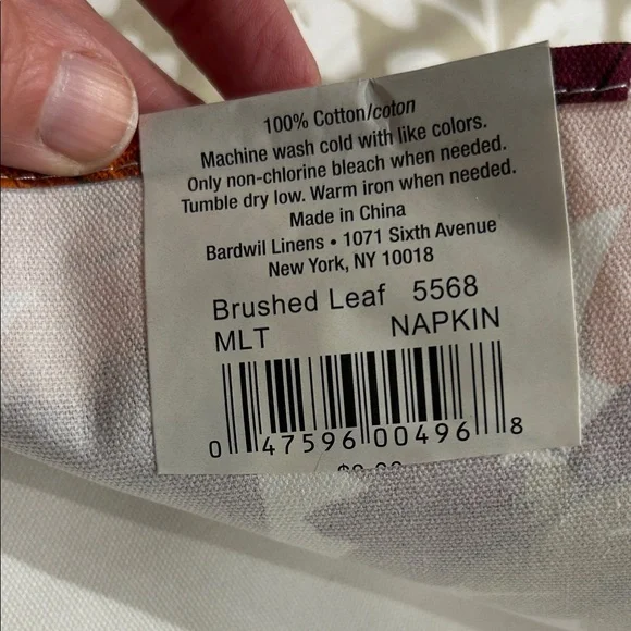 Vera Neumann Autumn Leaves Table Linens - Multicolor - Picture 2 of 3